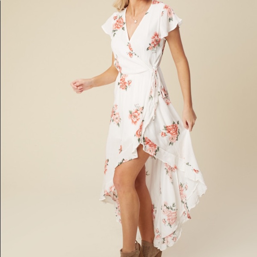 Altar’d State High-Low Floral Dress